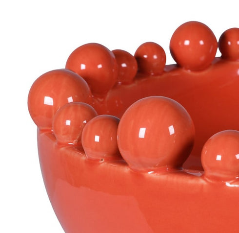 Orange Bobble Bowl